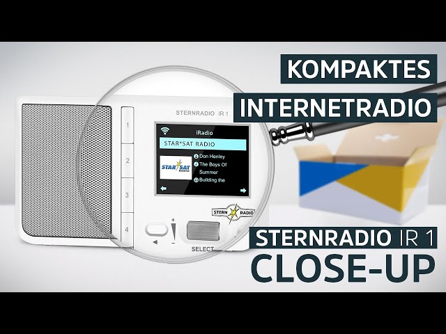 Vidéo teaser pour Kompaktes WLAN Internetradio | STERNRADIO IR 1 | TechniSat