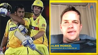 "Amazing..to play with a guy like MS..." Albie Morkel on Dhoni's Dharamshala innings