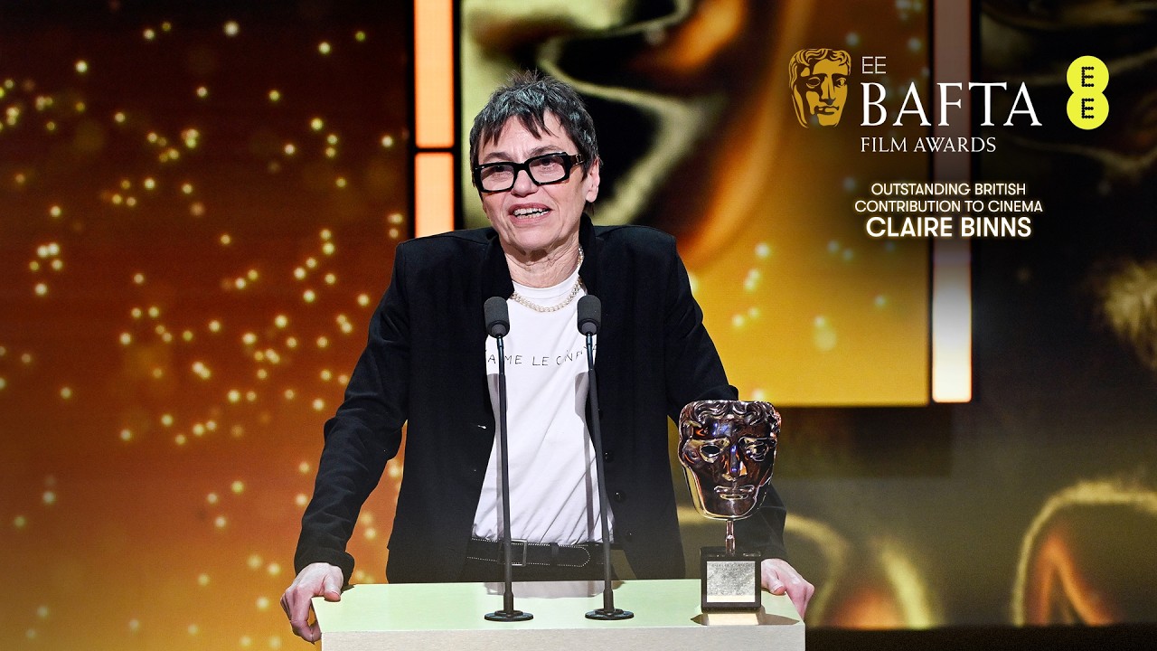 Clare Binns Receives Outstanding British Contribution to Cinema BAFTA | EE BAFTA Film Awards 2026
