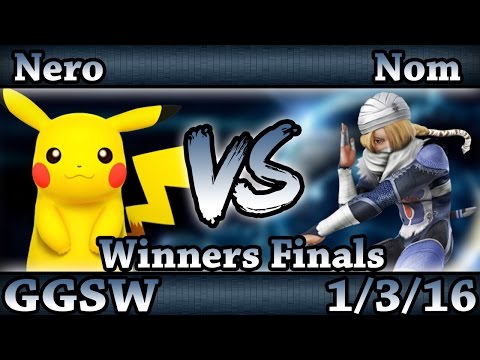GGSW 14 - Nero (Pikachu) Vs. GG|Nom (Sheik) Smash Wii U Winners Finals - Smash 4