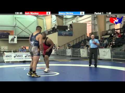 Josh Mackey vs. Henry Chirino at 2013 ASICS University Nationals - GR