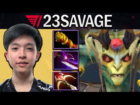 T1.23SAVAGE MEDUSA WITH CRAZY FARM & XP - DOTA 2 7.30 GAMEPLAY
