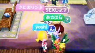 【とび森】自称24の自分大好き変態女と平成末年にポアされたはずの彼が金くれしている島がヤバイ件
