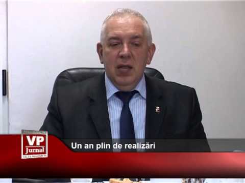 Un an plin de realizări