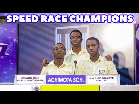 Intense Speed Race between Achimoata, SIMMS & Krobo Girls in 1/8 stage of NSMQ 2025
