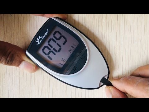 Dr Morepen Gluco One Glucose Blood Monitoring System