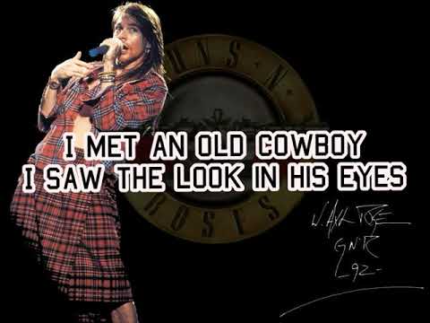 Guns N Roses Dead Horse Lyrics