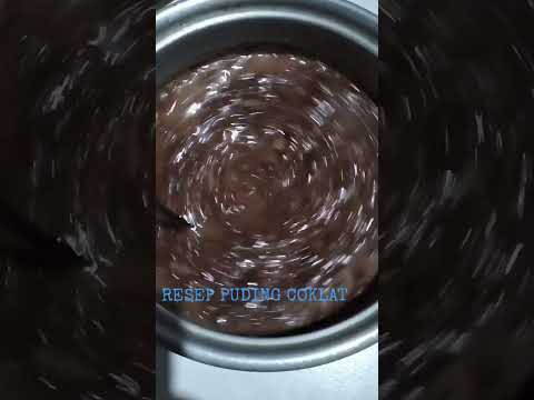 Resep puding instan rasa coklat