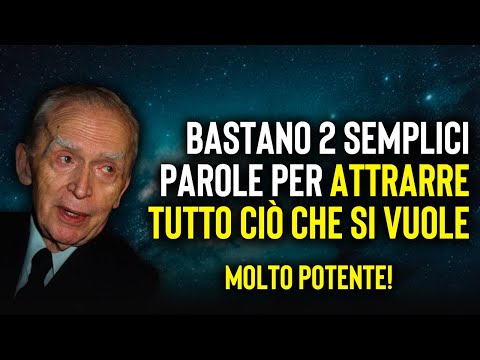 Ecco come manifesto velocemente qualsiasi cosa, bastano 2 parole | Joseph Murphy legge di attrazione