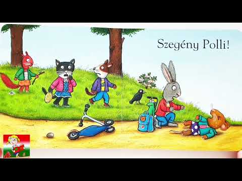 Pipp es Polli A szuper Roller Axel Scheffler | Meseköny Felolvasàs Gyerekeknek @GitteTVHun
