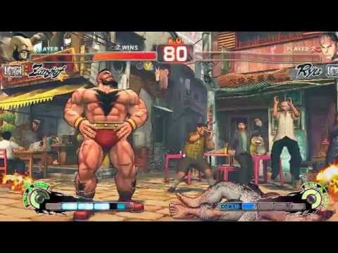 OSSJ USF IV Group F - Clare (Red) Vs Chan (Yellow) : Zangief vs Ryu