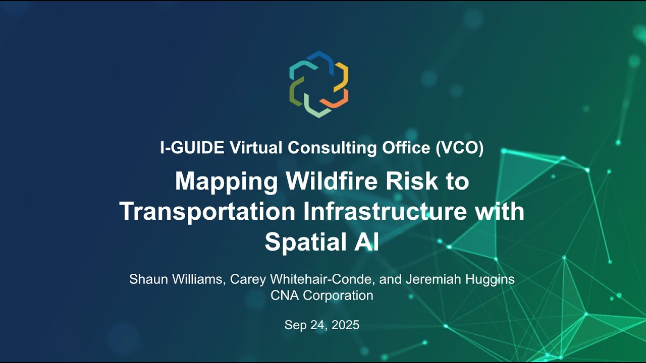 Mapping Wildfire Risk to Transportation Infrastructure with Spatial AI