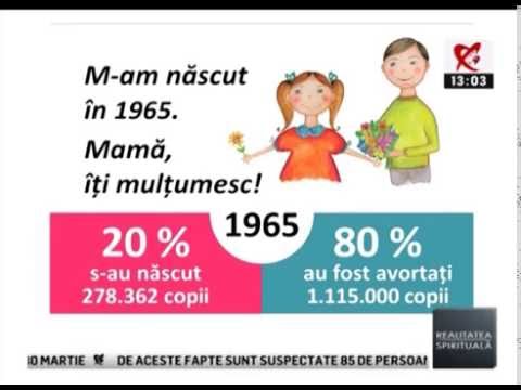 Realitatea Spirituala - Ziua in care TU ai avut sansa de a trai !  Viata vs Avortul !