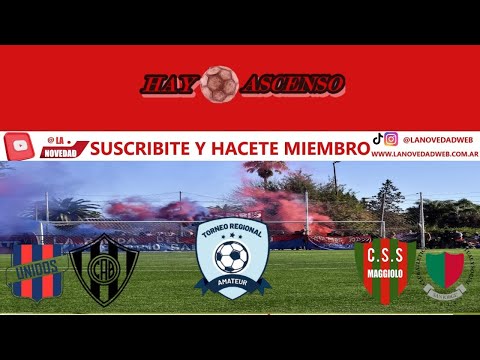 Unidos de Olmos - Atletico Baradero / Sp Sarmiento - Atl San Jorge