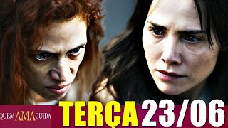 QUEM AMA CUIDA Resumo Capítulo 23/06/2026 Zeni ameaça Adriana na penitenciária 
