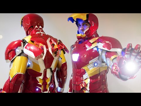 UNBOXING my $10,000 Real Life IRON MAN SUIT (MARK 46 XLVI FULLY LOADED)