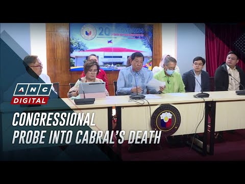 Lawmakers seek probe on Cabral’s death | ANC