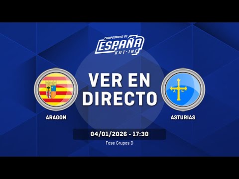 ARAGON vs PRINCIPADO DE ASTURIAS | Fase Grupos | Grupo D | CESA Cadete Femenino