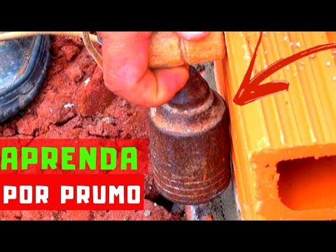 APRENDA USAR O PRUMO - COM JR CONSTRUÇÃO