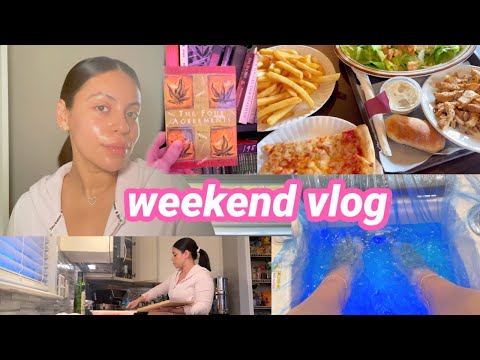 Day in My Life: Weekend Edition ☀️ skincare, cooking & favorite books