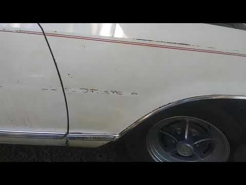 Steel wool removing surface rust off of original paint Project B.O.B my 1977 Buick Riviera