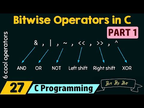 Bitwise Operators in C Part 1