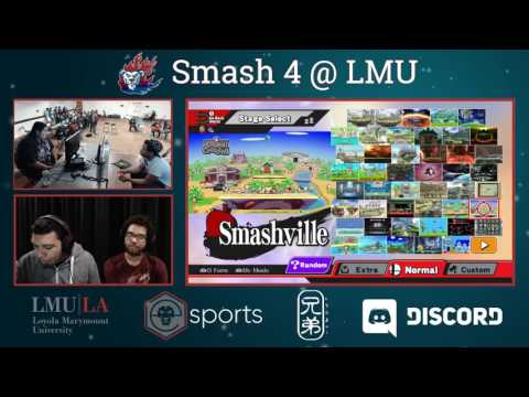 Smash 4 @ LMU #4 Winners Round 4 - LH | K9sbruce V. Jin~tek