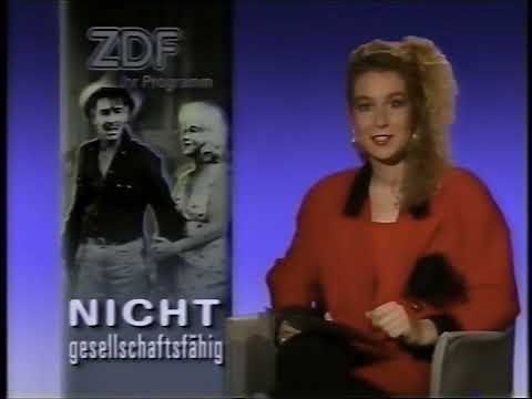 ZDF "Misfits - Nicht gesellschaftsfähig" Filmansage von Babette Einstmann (ZDF 20.10.1989)