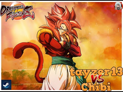 DBFZ tayzer13 vs Chibi - (GogetaSS4, Bardock, Gohan) vs (GogetaSS4, TGohan, Tien)