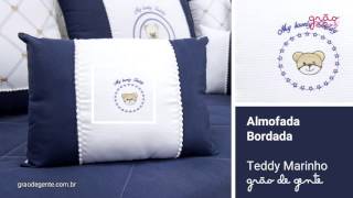 Almofada Retangular Teddy Marinho | Ref: 51244