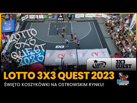 LOTTO 3x3 Quest 2023 - święto koszykówki na ostrowskim Rynku!