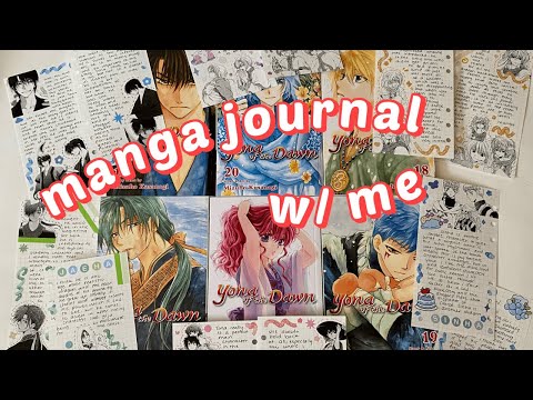 manga journal with me - yona of the dawn
