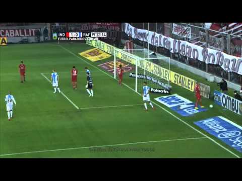 Las chances de Vera. Independiente 1 - Atl. Rafaela 0. Fecha 18. Primera División 2015. FPT.