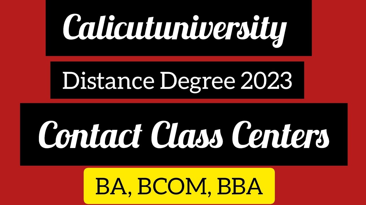 Study Centers For Sde Ug Candidates, 2023 admission prospectus, #Calicutuniversitydistanceadmission