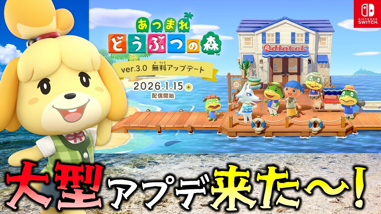 【あつ森】約4年ぶりの大型アプデ来た～！ 兄妹で雑談しつつ あつ森！【あつまれ どうぶつの森】