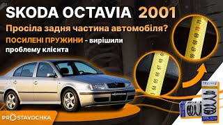 Пружина задня Skoda Octavia A5 2004-2013 Tevema (615078O)