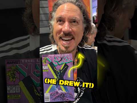 The Original Crucified Wolverine Artwork is LOST?? ft. cover artist Marc Silvestri #shorts