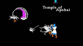 Apple II Game: Dunjonquest- Temple of Apshai (1979 Automated Simulations, Inc.)