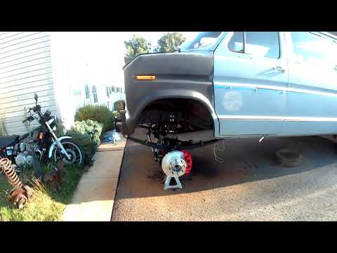 1989 Ford E350 4x4 Conversion part 2