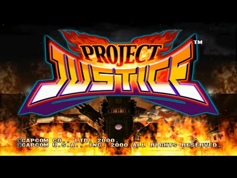 Project Justice (Sega Dreamcast Intro and Short Demo)
