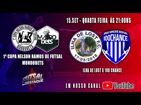 1ª COPA NELSON RAMOS DE FUTSAL MUNDOBETS - ILHA DE LOST  3(4) X (3)3 100 CHANCE