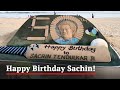 Sand Artist S Tribute To Sachin Tendulkar On His 50th Birthday