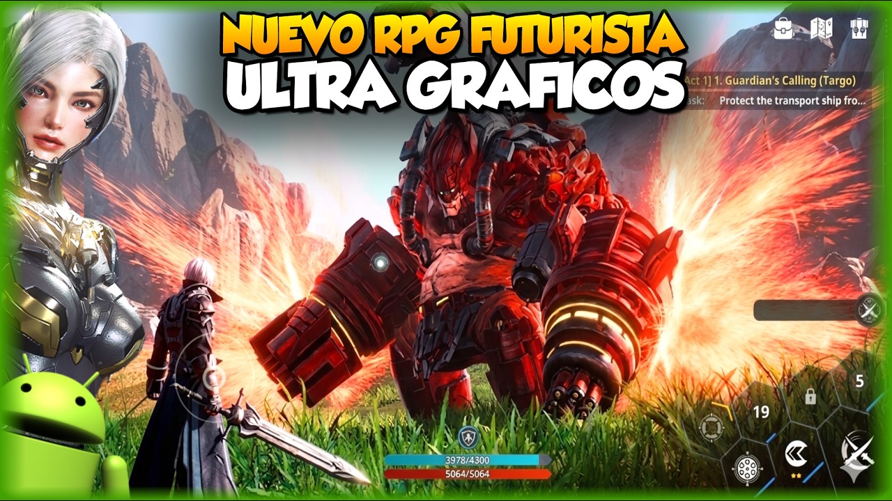 POR FIN GLOBAL - Y tiene unos ULTRA GRÁFICOS - Nuevo RPG, Ares: The Iron Vanguard Android Gameplay