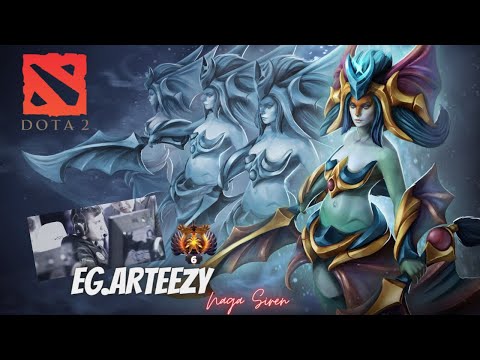 EG.ARTEEZY - Naga Siren Carry safe lane - Dota 2 Pros MMR Match up