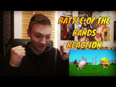 RWBY CHIBI - 2X22 BATTLE OF THE BANDS REACTION