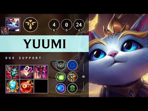 Yuumi Support vs Nautilus - EUW Challenger Patch 25.12
