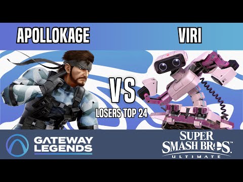 Gateway Legends - Losers Top 24 - ApolloKage(Snake) Vs. Viri(ROB)