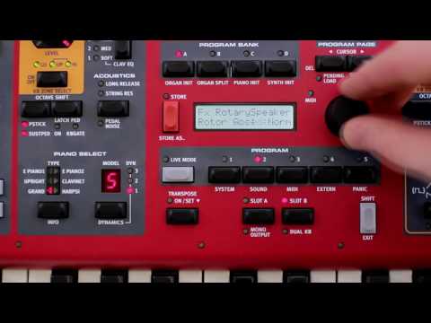 Matt Cossey Tutorial Series: Nord Stage 2 EX - Customizing your B3 sound