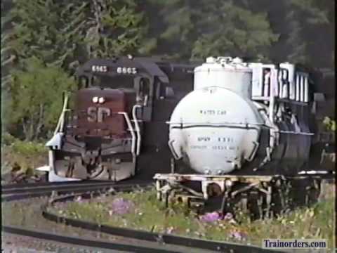 Classic Railroad Series 345 - SP 6865 West at Fields, OR August 1, 1993
