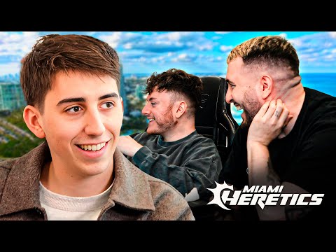 WE REVEAL THE TEAM TO OUR PLAYERS | MIAMI HERETICS
